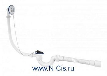 Сифон "Мини Элит " для ванн с гибкой трубой д40/50 Виркэн 30980653 30 в Кисловодске