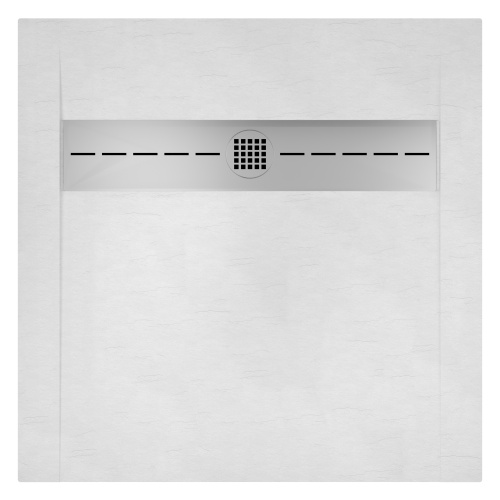 Поддон для душа STWORKI Эстерсунд 90x90 белый камень, с сифоном в Кисловодске